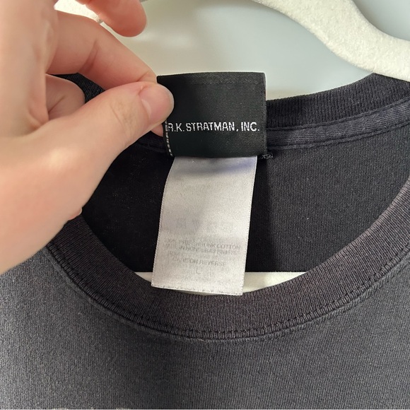 [L] Harley-Davidson Vintage Men’s Black Tank w/ Mann’s “Trust Me It’s Big” Logo - Picture 7 of 8